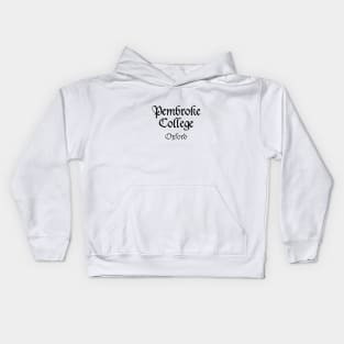 Oxford Pembroke College Medieval University Kids Hoodie